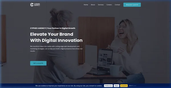 Cyphex Agency screenshot
