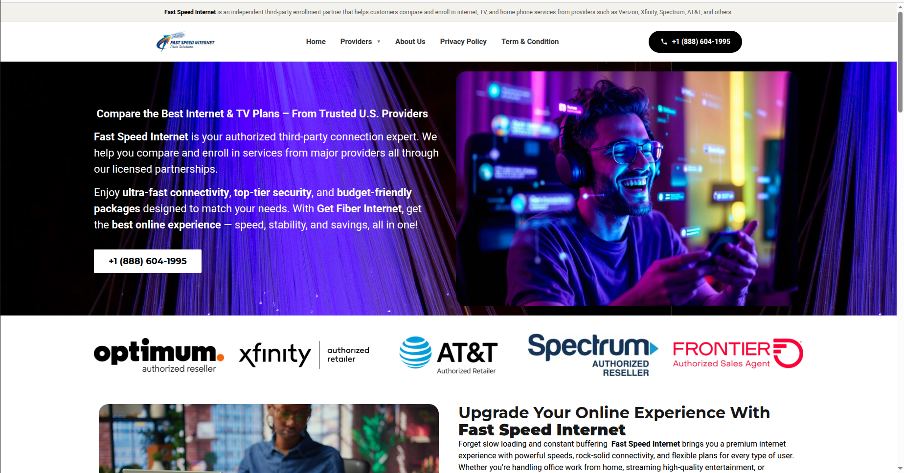 Fast Speed Internet US screenshot
