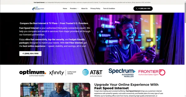 Fast Speed Internet US screenshot