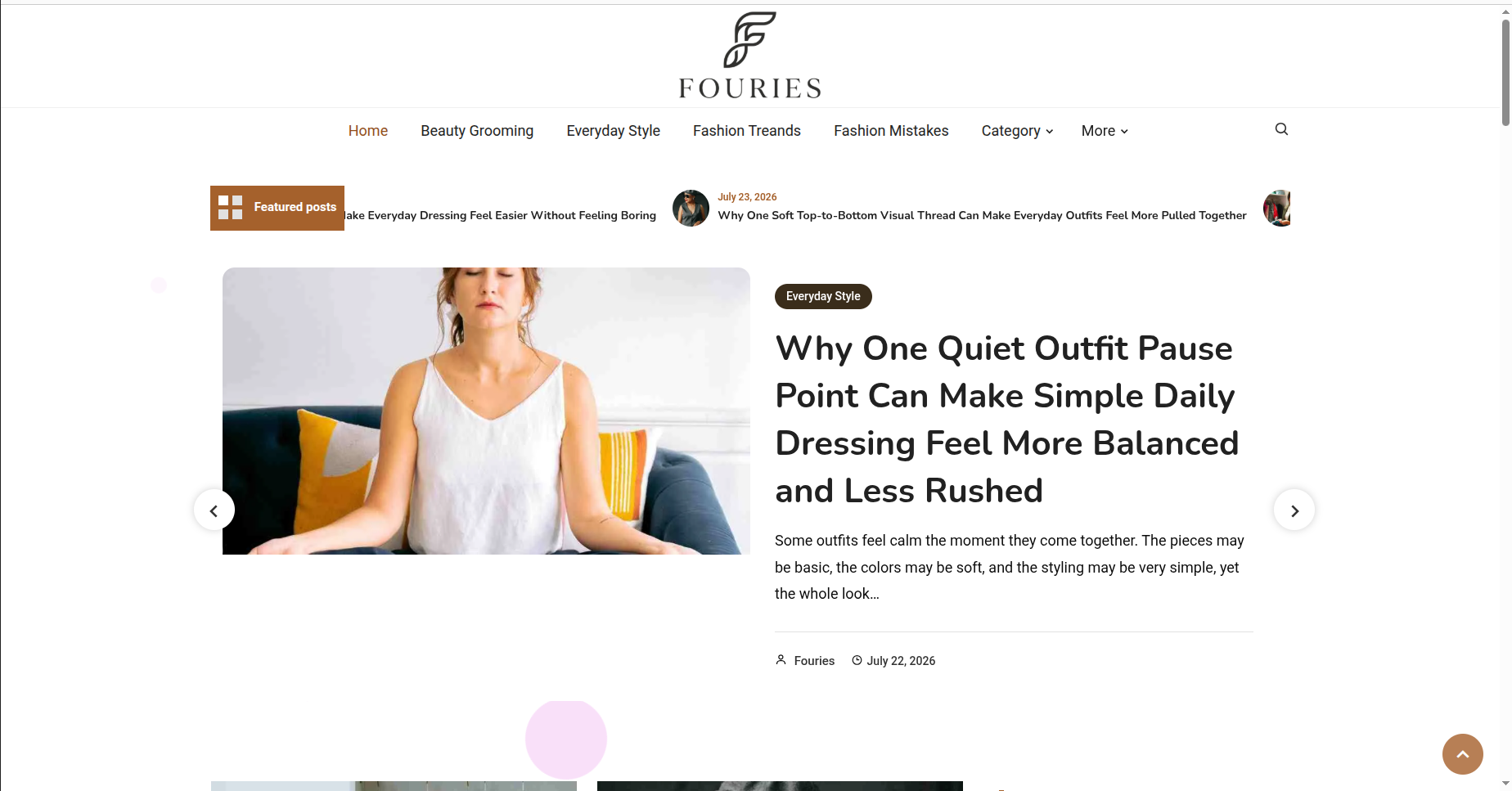 Fouries screenshot