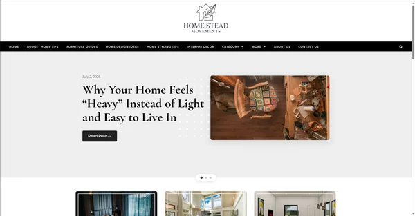 Homestead Movements screenshot