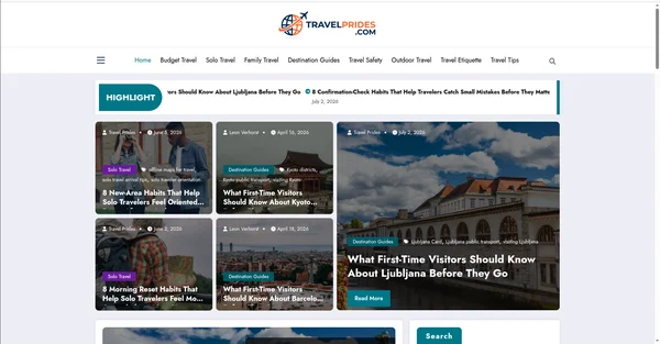 Travel Prides screenshot