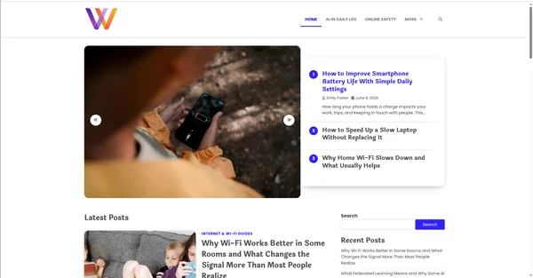 Web Free World screenshot